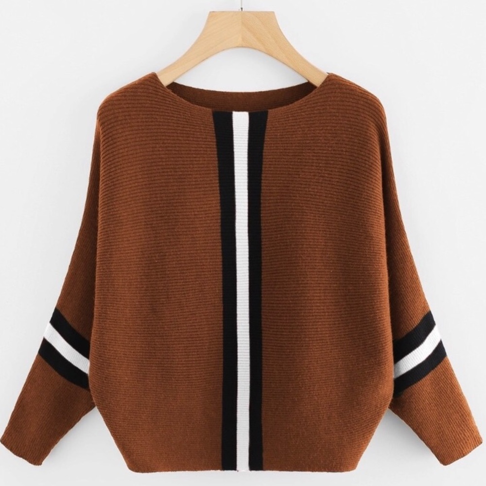 Short Batwing Sweater